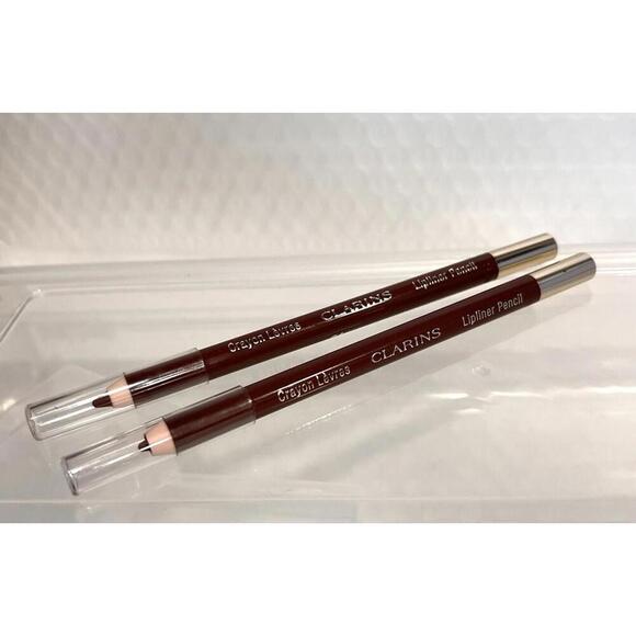 Clarins Other - Clarins Lot 2x Lipliner Pencil 04 Nude Mocha 1.2g 0.04 oz. NWOB FULL SIZE